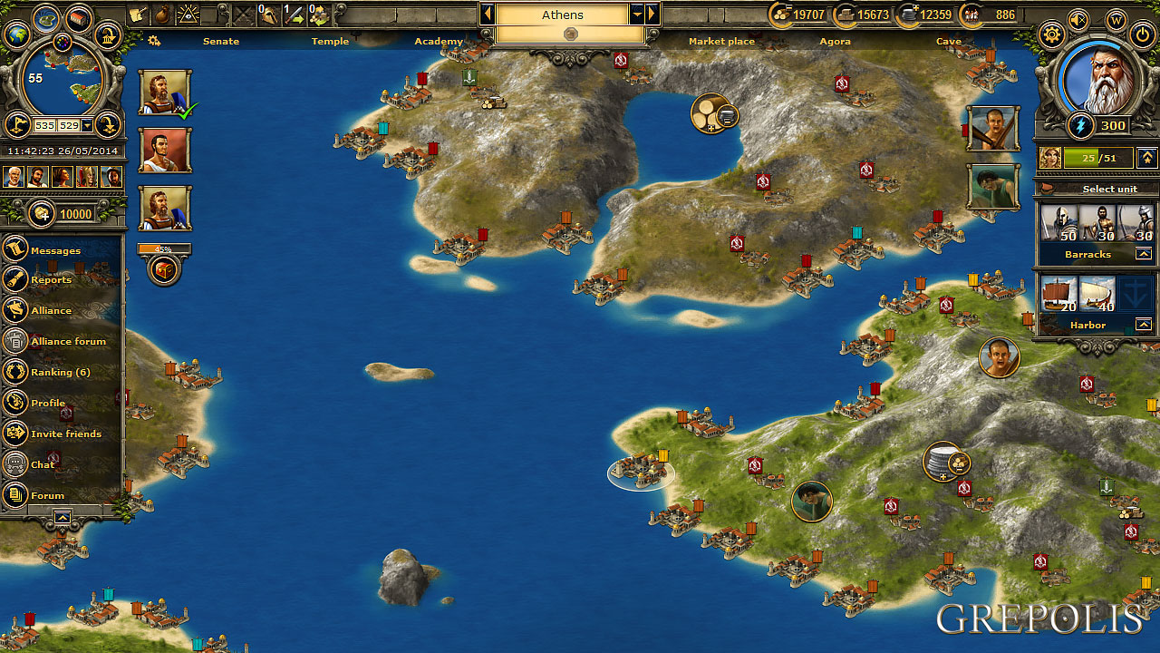 Grepolis – Online Strategy Game in ancient Greece. Choose ...