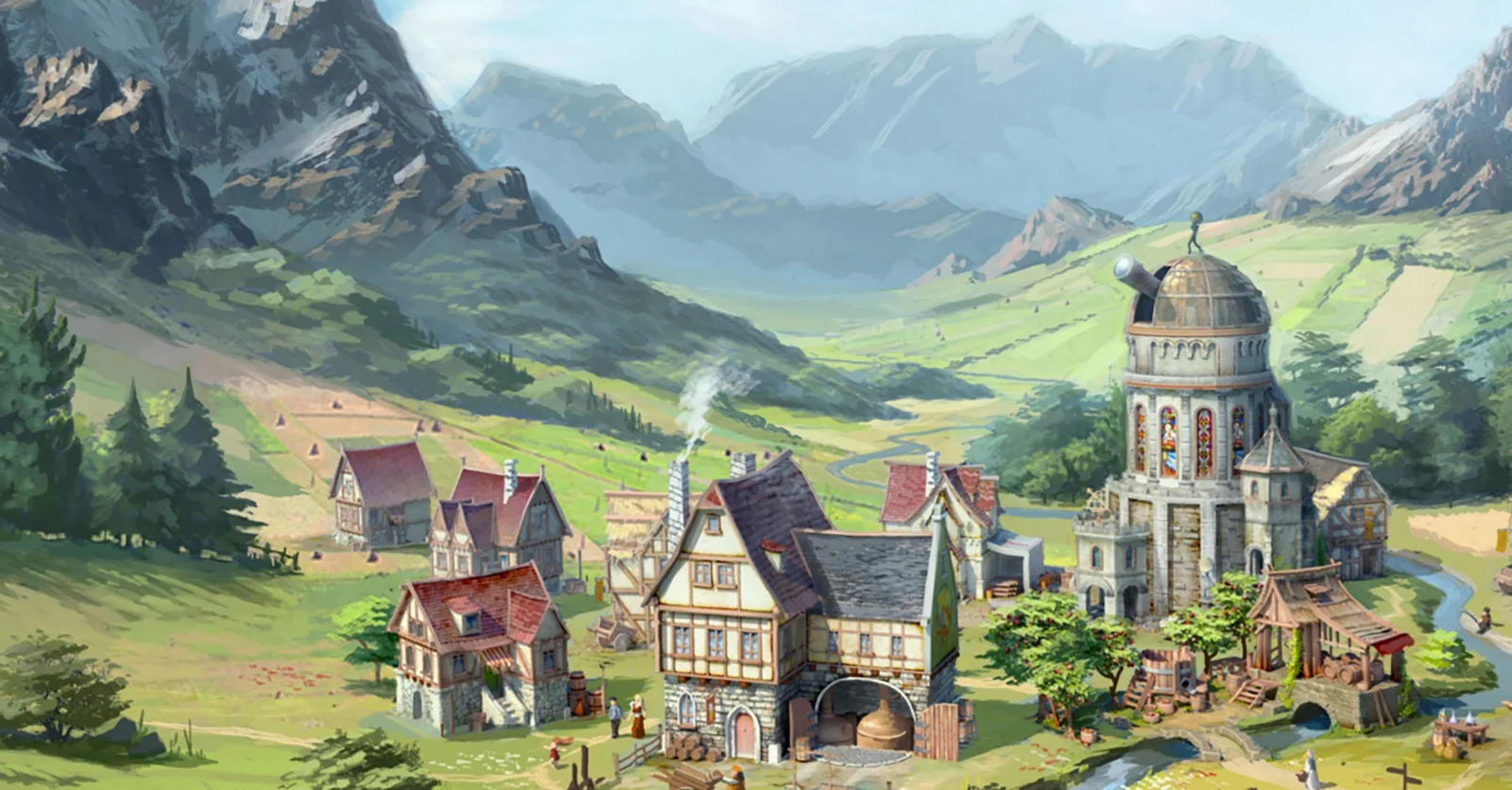 A Forge of Empires landscape