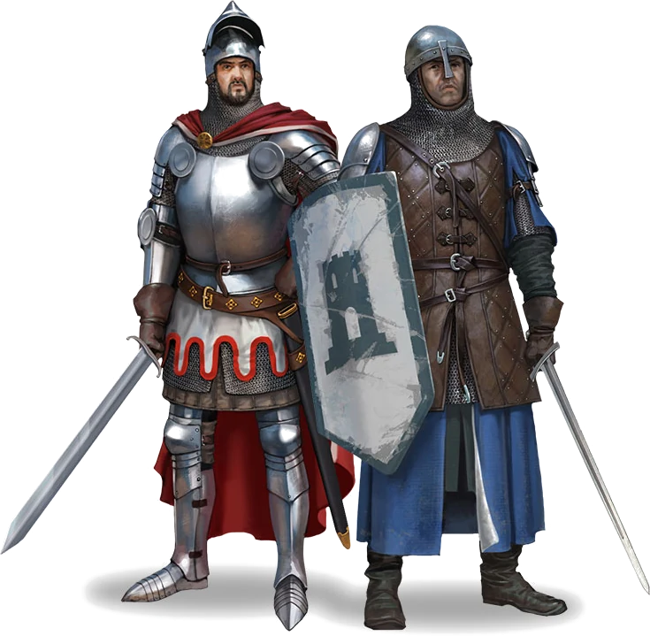Two Tribal Wars 2 knights