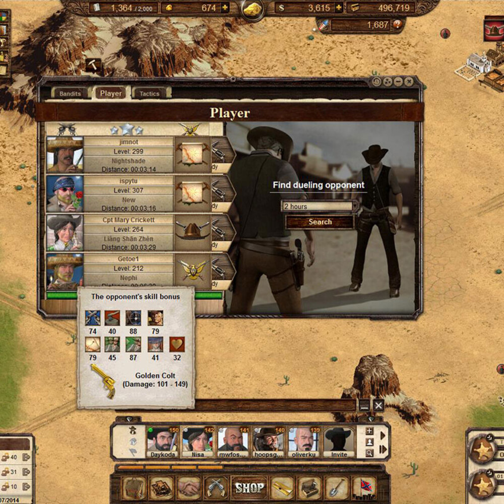 The West – Multiplayer Cowboy Online RPG in the Wild West. Saddle Up!