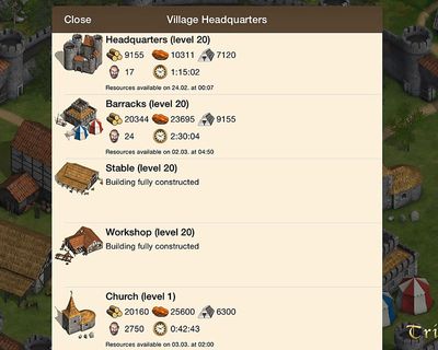 Tribal Wars screenshot