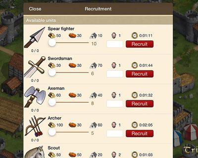 Tribal Wars screenshot