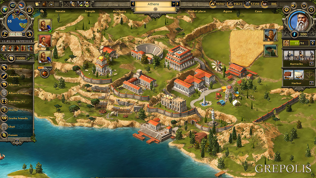 Grepolis – Online Strategy Game in ancient Greece. Choose ...