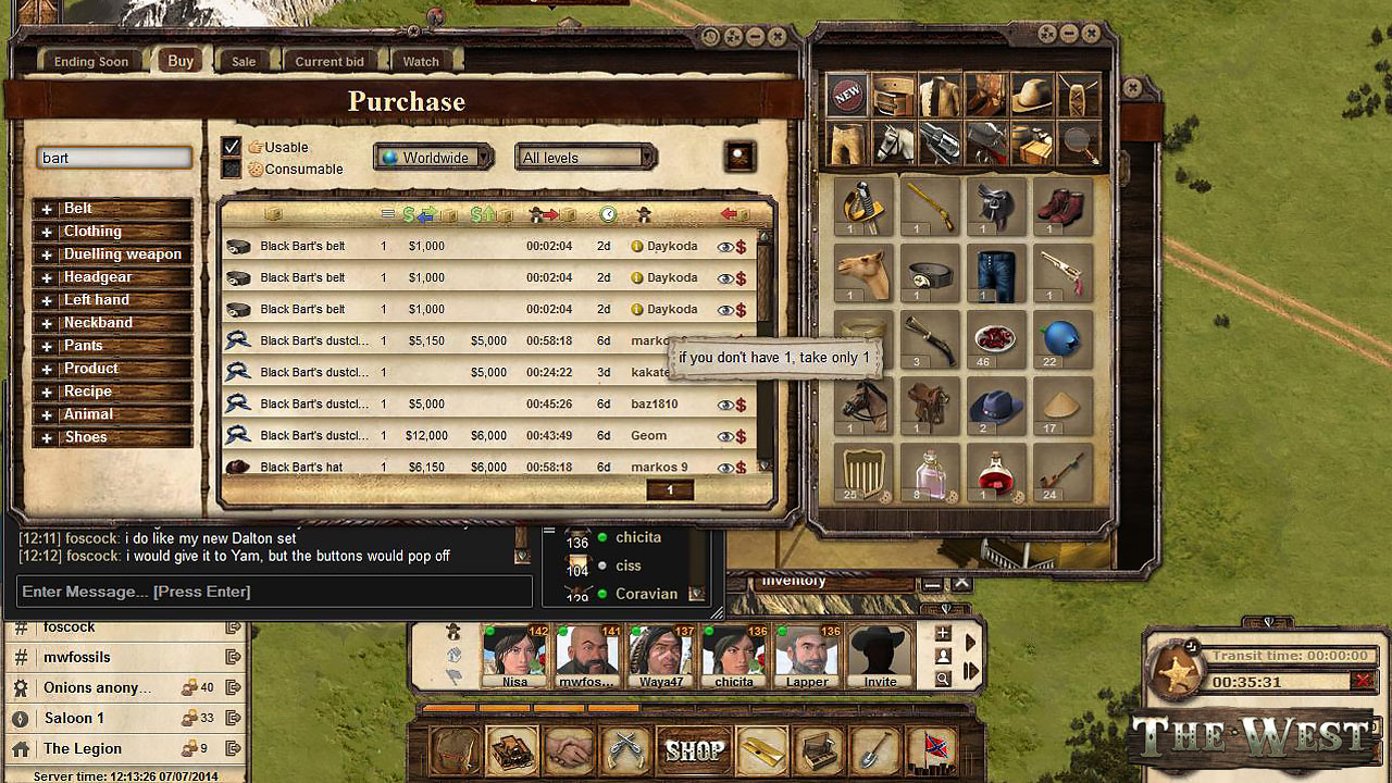The West – Multiplayer Cowboy Online RPG in the Wild West. Saddle Up!